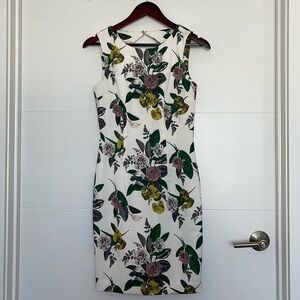 H&M Midi floral dress size 4